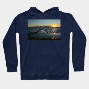 Sunset on Piran Coast, Slovenia Hoodie